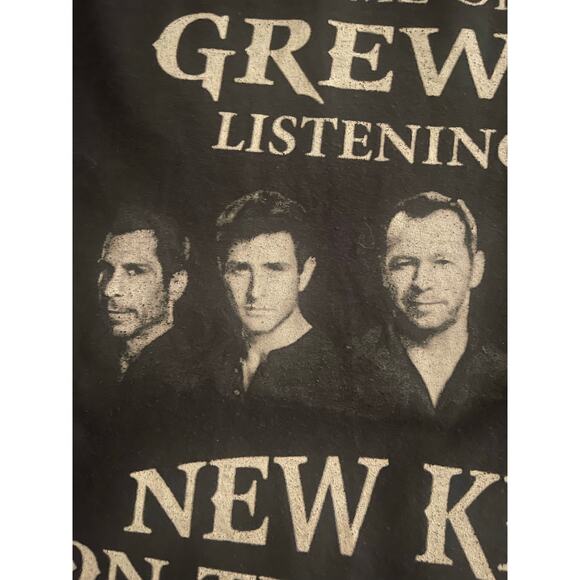 New‎ Kids On The Block Unisex XXL Black T Shirt - Picture 14 of 16